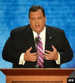 Foto de archivo del gobernador de Nueva Jersey, Chris Christie.